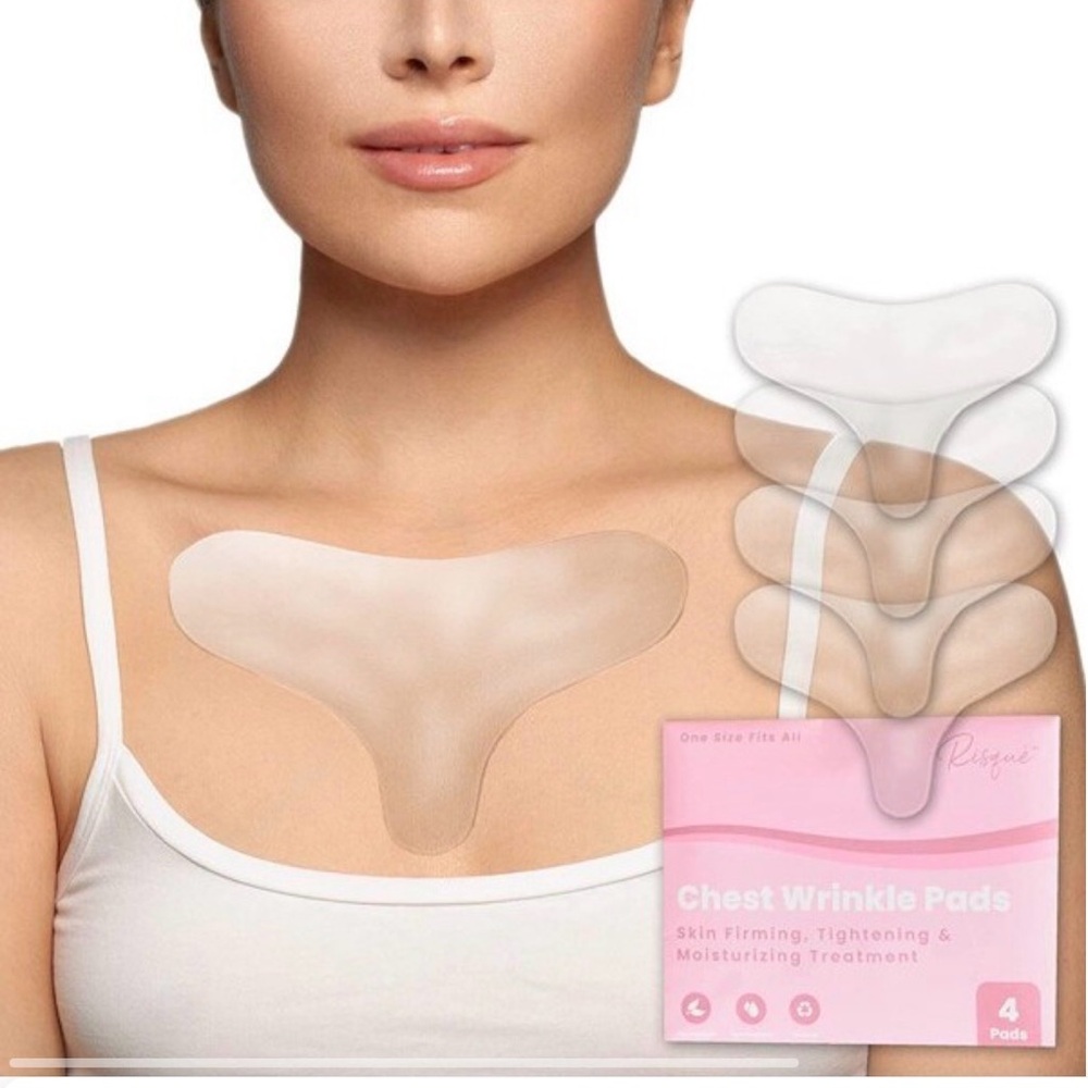 Anti-Aging Chest Wrinkle Pads 4 pack New in box **2 For 20**